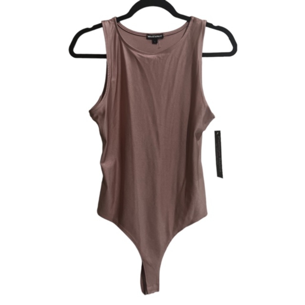 NWT Wearever Dusty Pink Sleeveless Bodysuit L